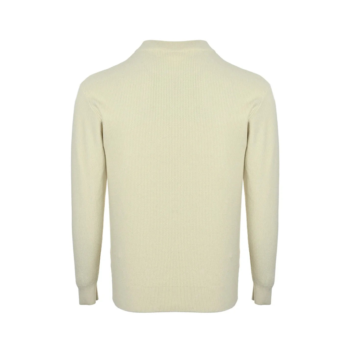Louis Vuitton/Louis Vuitton chest old pattern leather crew neck sweater
